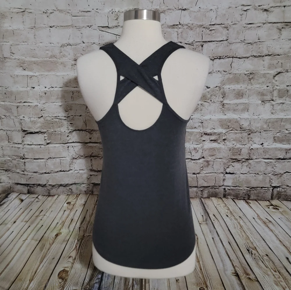 Athleta Yogini Tank Top Size XS Gray